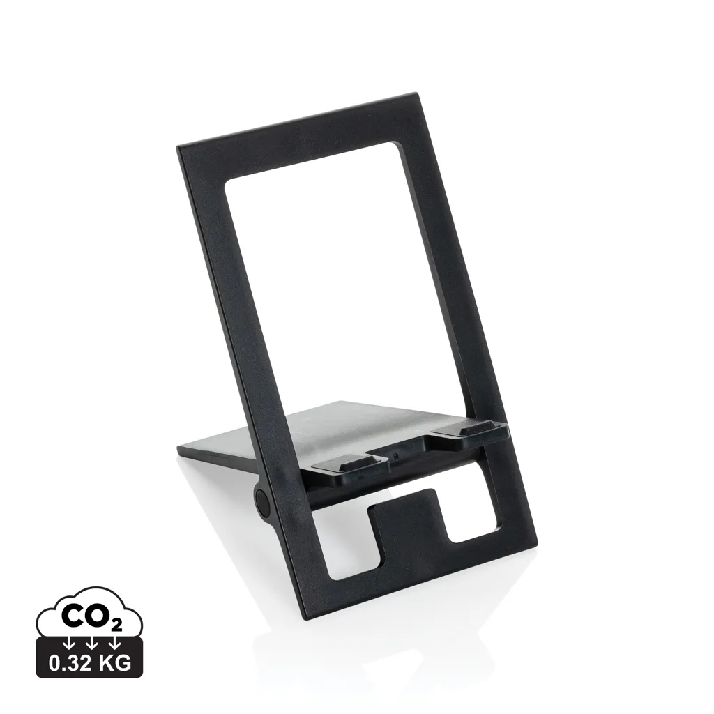 SnapStand RCS gerecycled plastic telefoonstandaard zwart