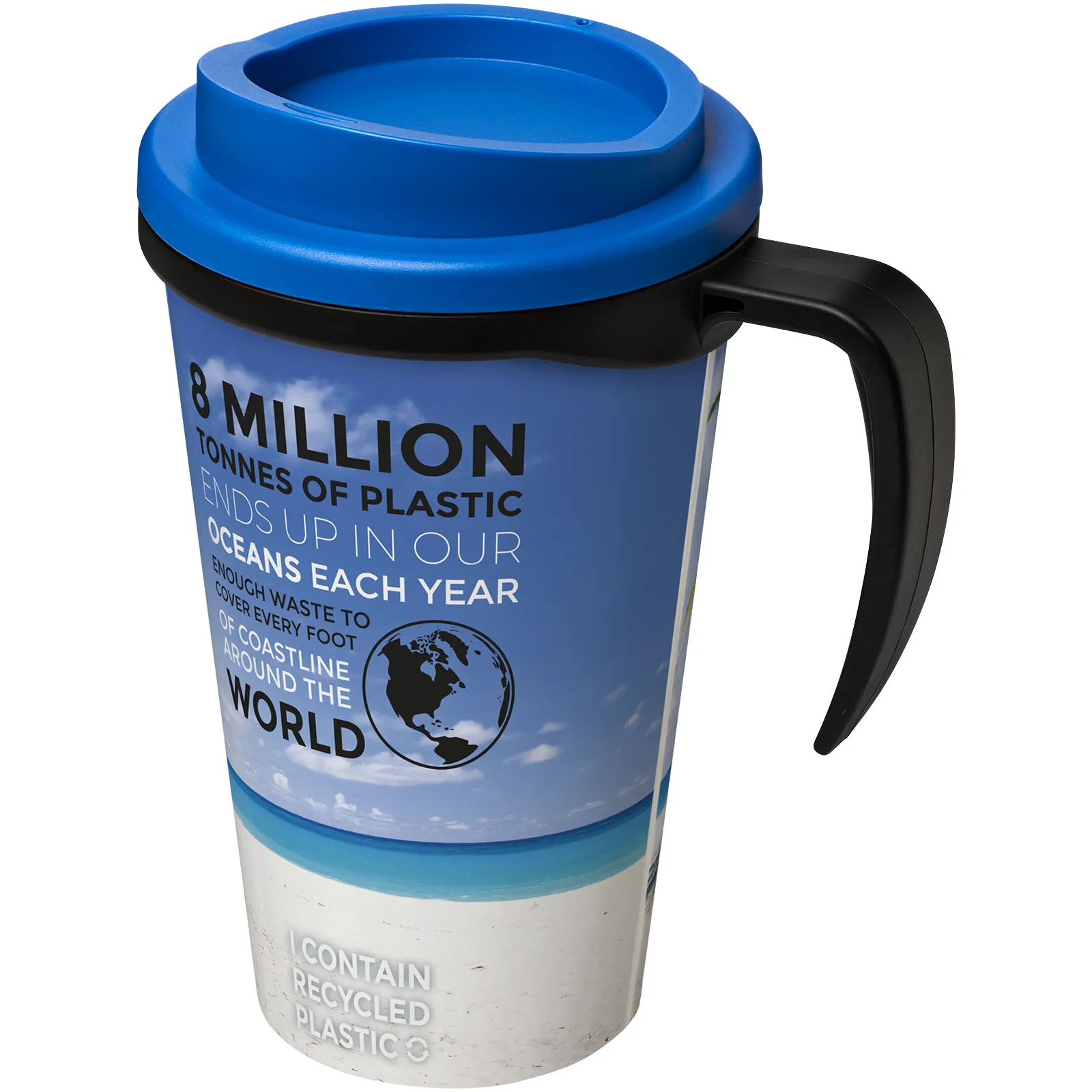 Brite Americano® grande 350 ml geïsoleerde beker Zwart