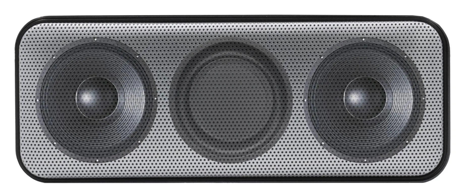 BrandCharger Nano Pro draadloze speaker zwart/zilver