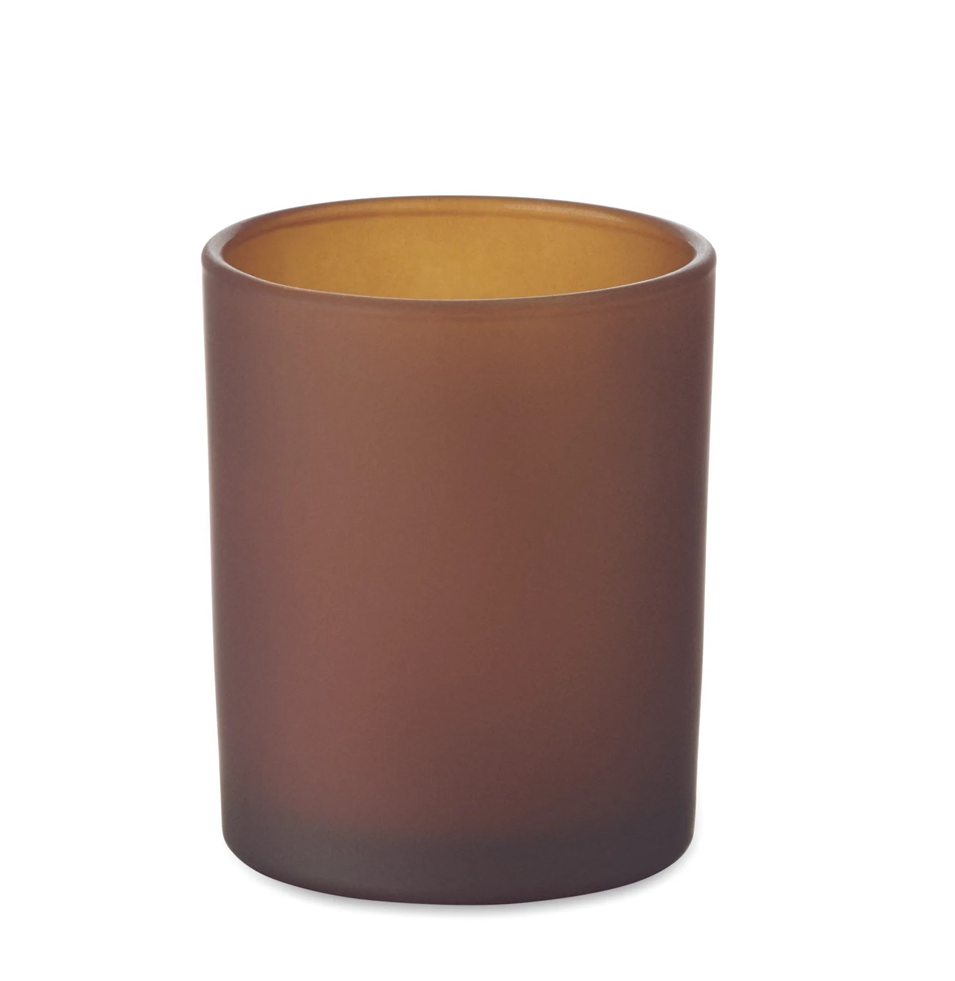 Plantaardige waskaars 80gr Bruin