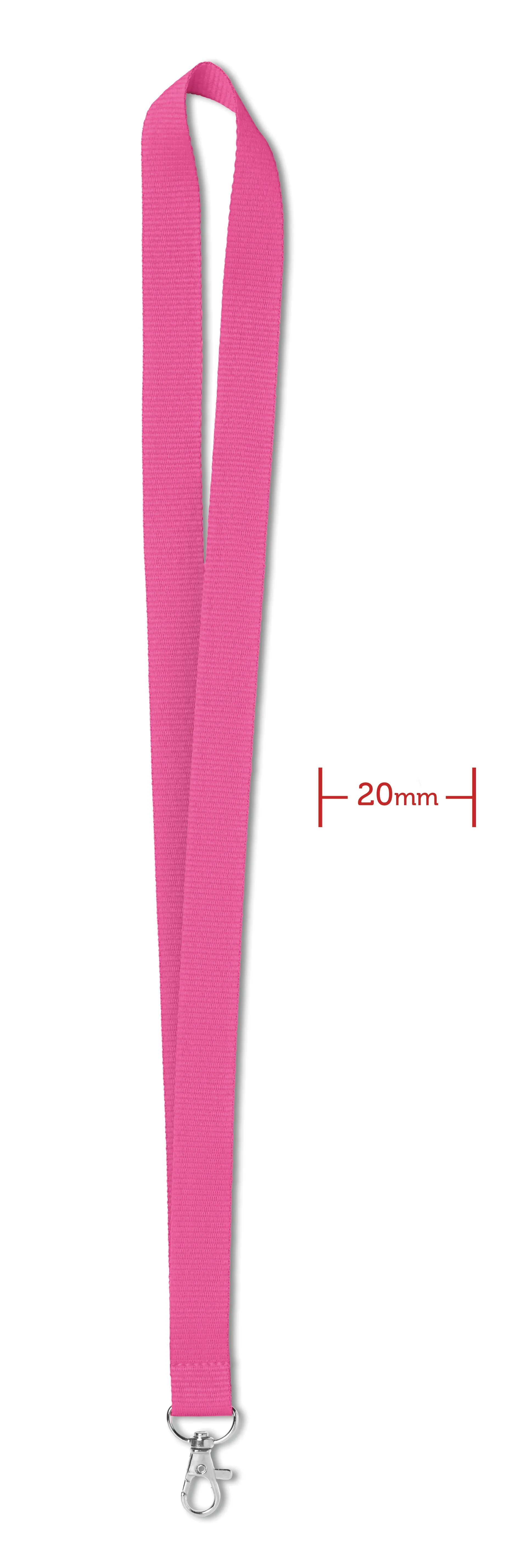 Lanyard 20 mm Fuchsia