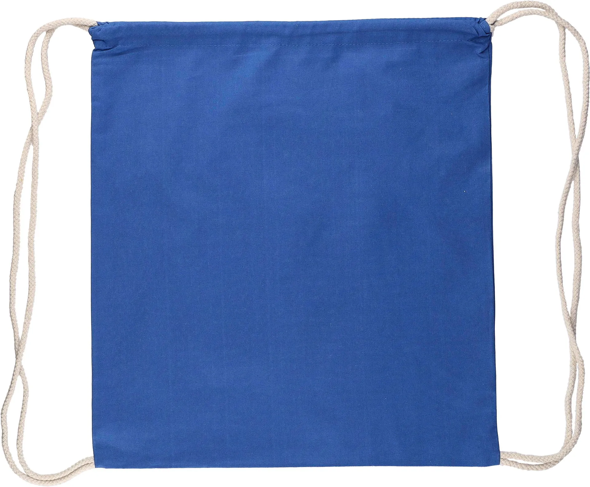 Katoen (140 gsm) trekkoord rugtas Bridget blauw