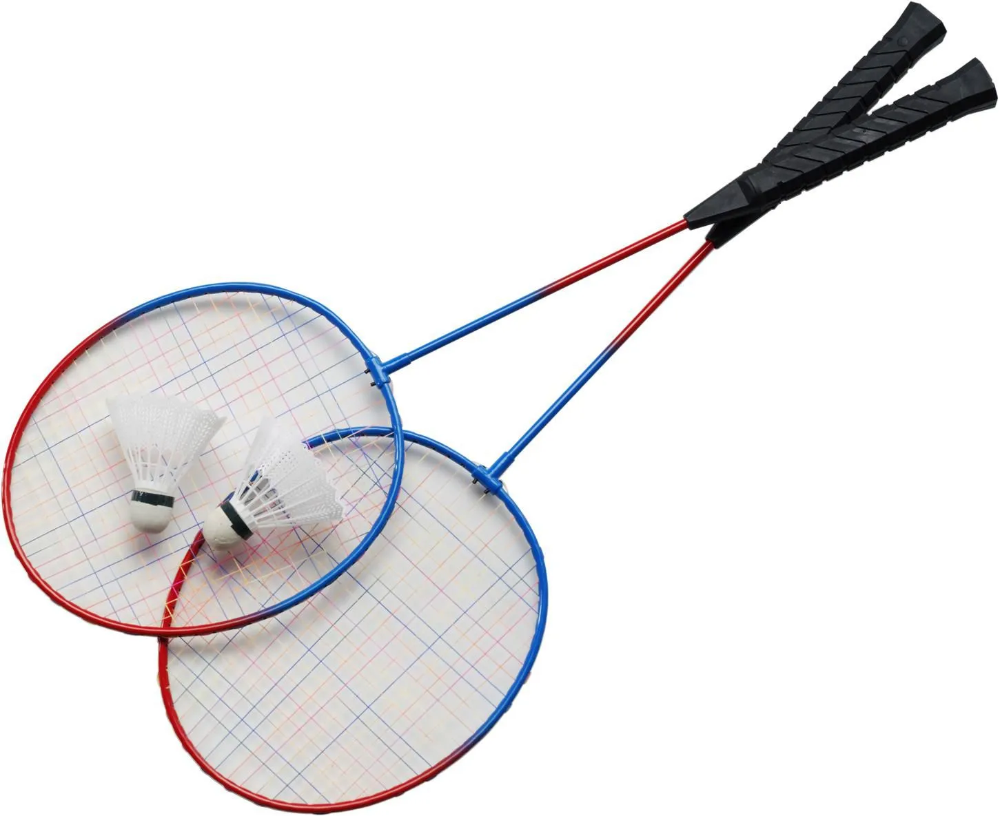 Badmintonset Wendy | 2 rackets | 2 shuttles custom/multicolor