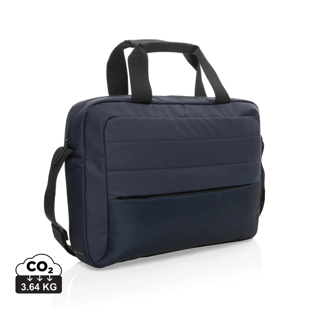 Armond AWARE™ RPET 15.6" laptoptas donkerblauw