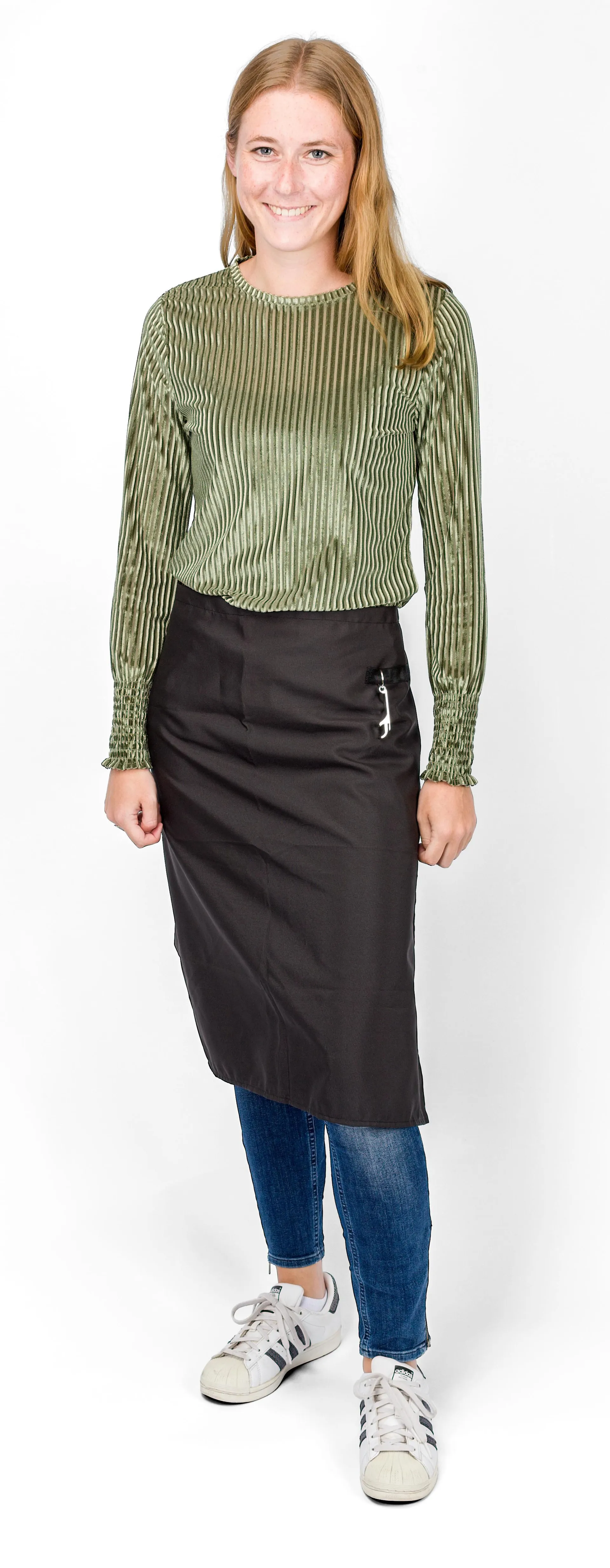 100% polyester schort Farah zwart