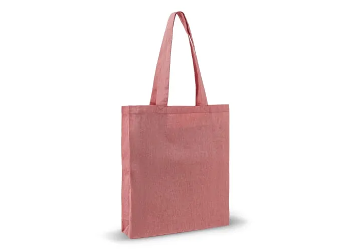 Schoudertas recycled katoen 38x42x10cm
