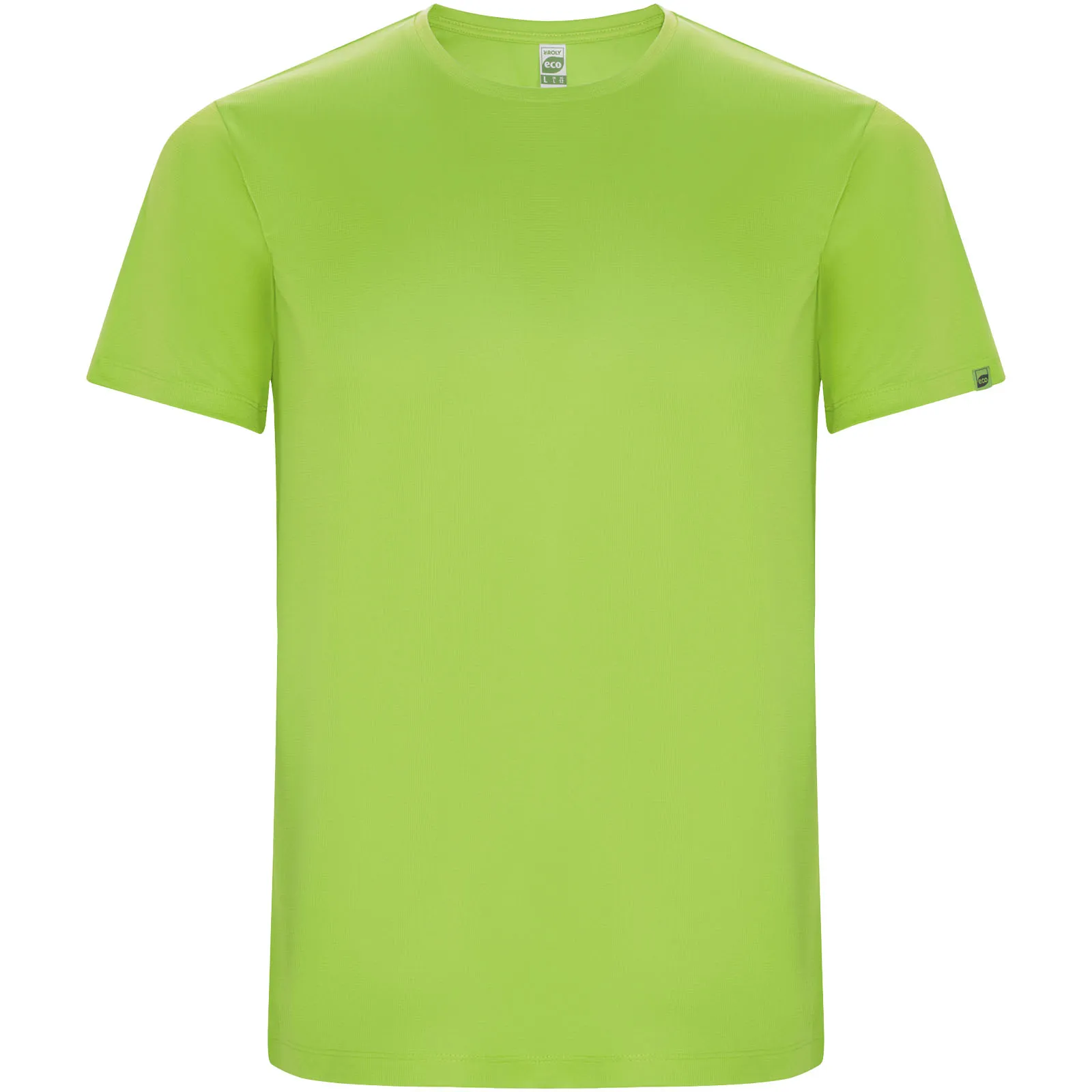 Imola 135 g/m² sportshirt met korte mouwen voor heren Lime