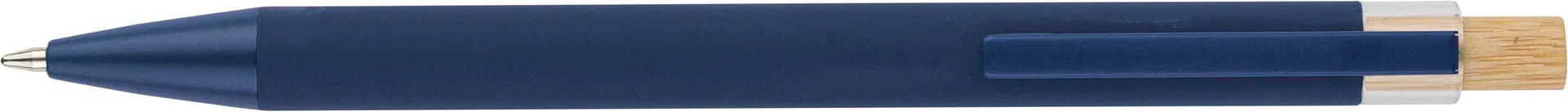 Gerecyclede aluminium balpen Kira blauw