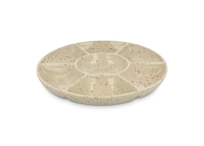 Sagaform Ditte Keramische Ronde Serveerschaal 26cm Beige