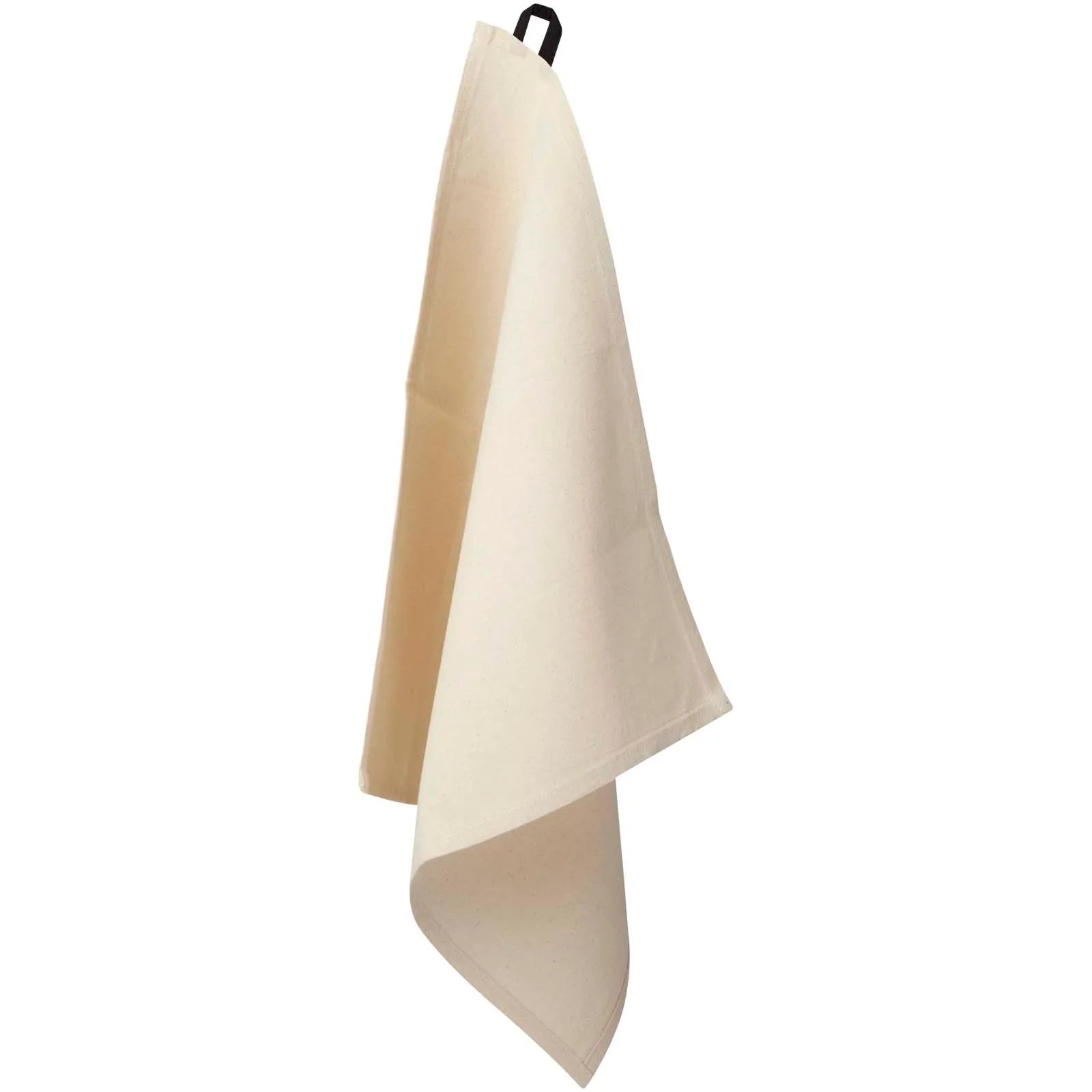 Alora keukenhanddoek van 200 g/m² gerecycled katoen Zwart
