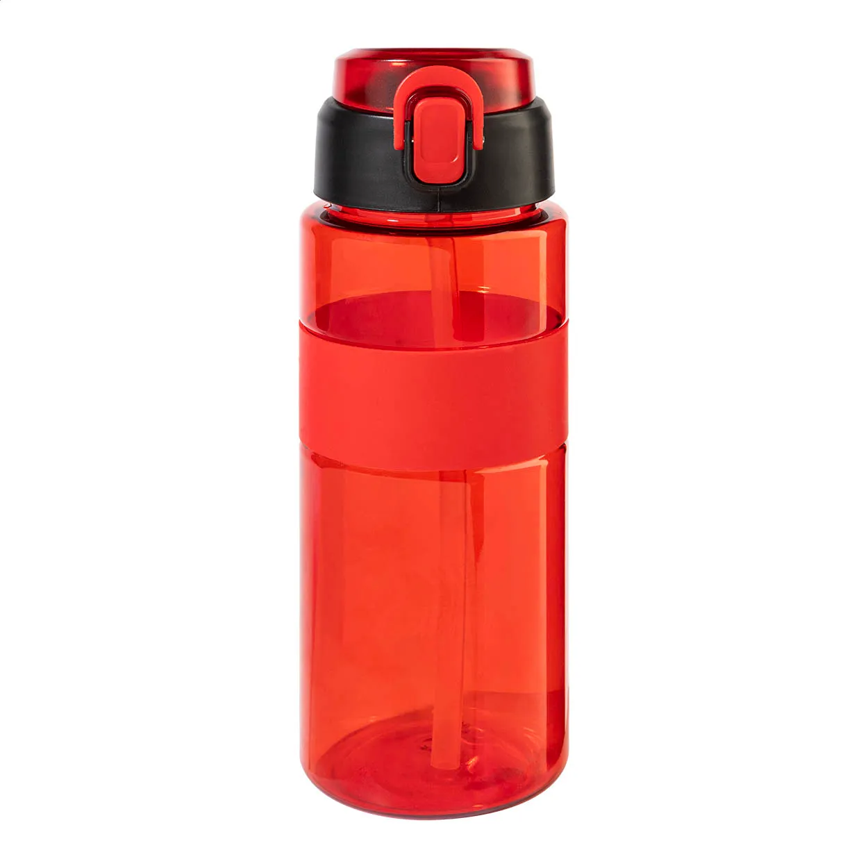 Fitgrip RPET sportfles rood