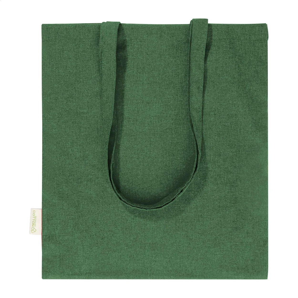 Totepex Hue gerecyclede katoenen boodschappen tas groen