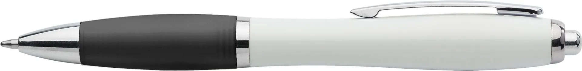 Balpen Swansea | Gerecycled | Rubberen grip zwart
