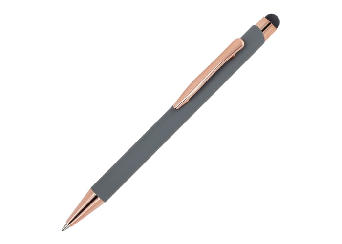 Balpen Prague roségoud R-AL Grijs