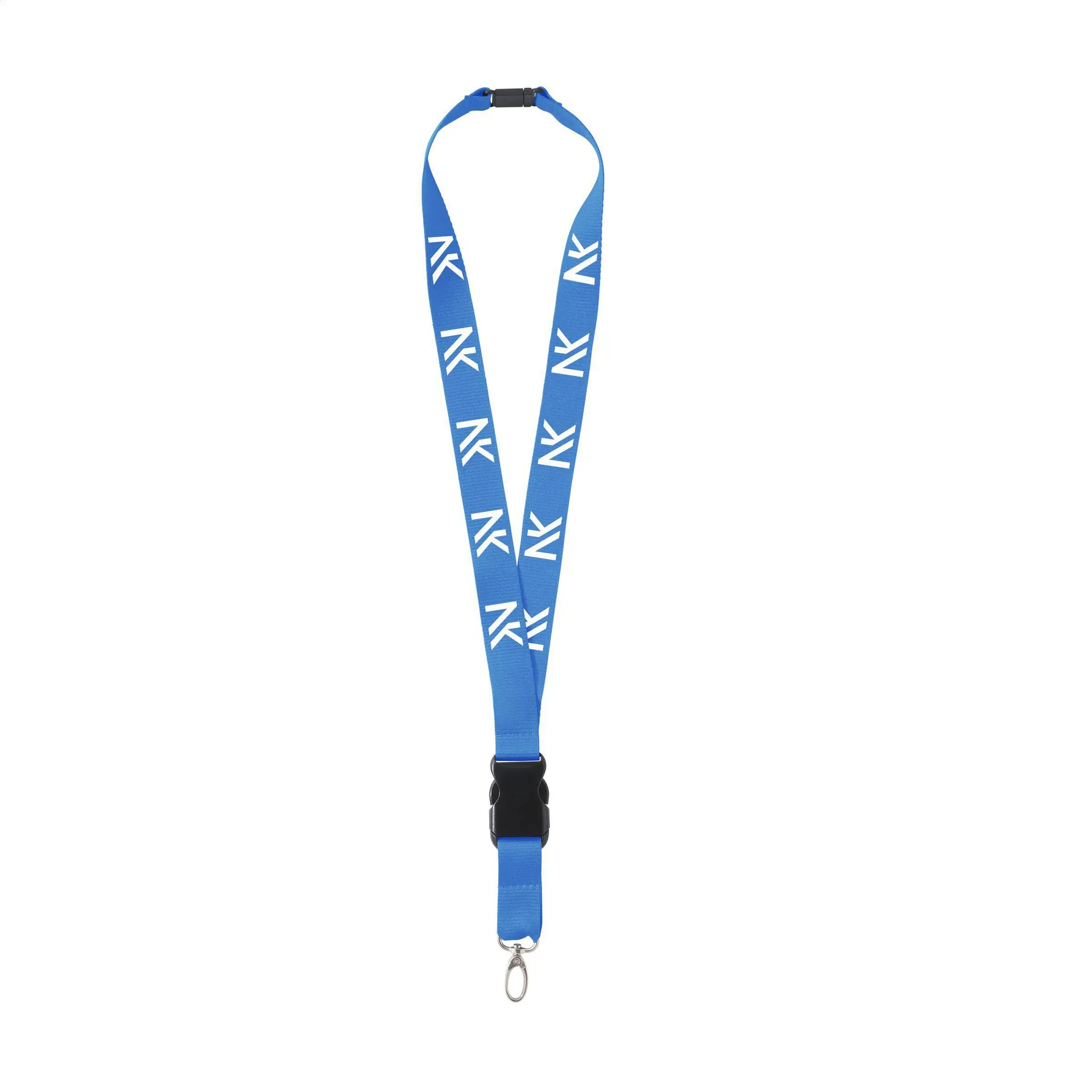 KeyCordSafety 2,4 cm lanyard lichtblauw
