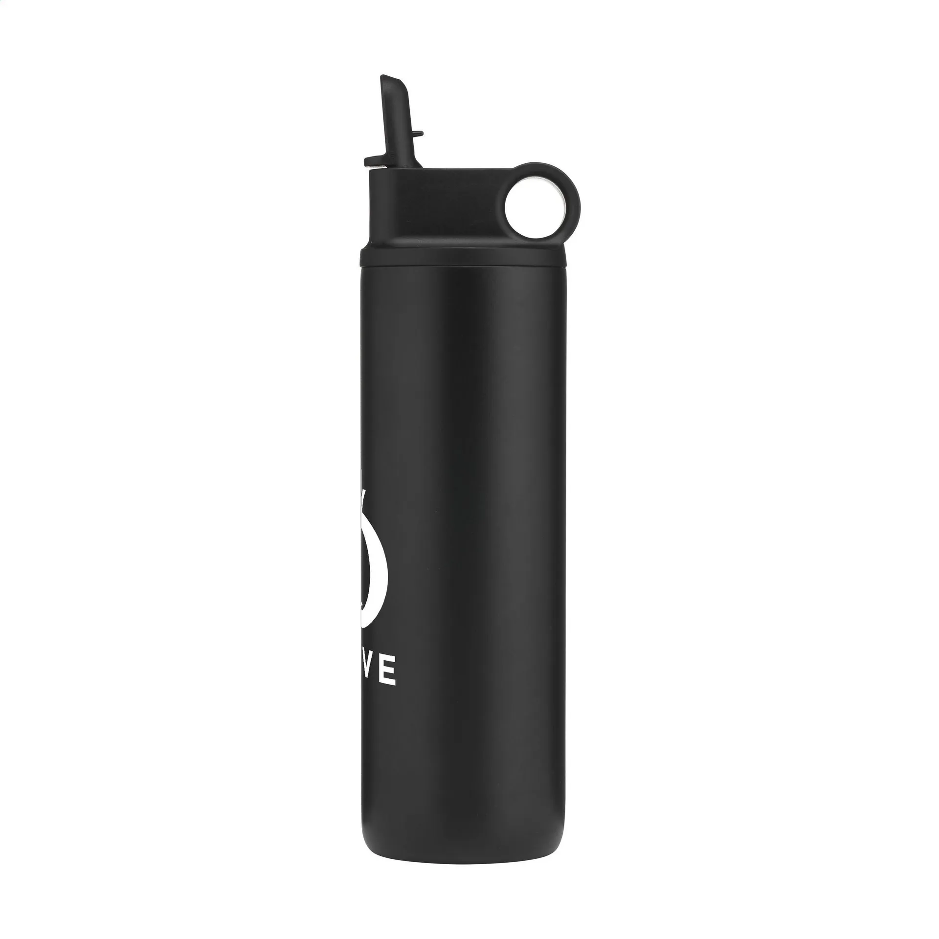 Bonny RCS Recycled Steel Sportflask 800 ml drinkfles zwart