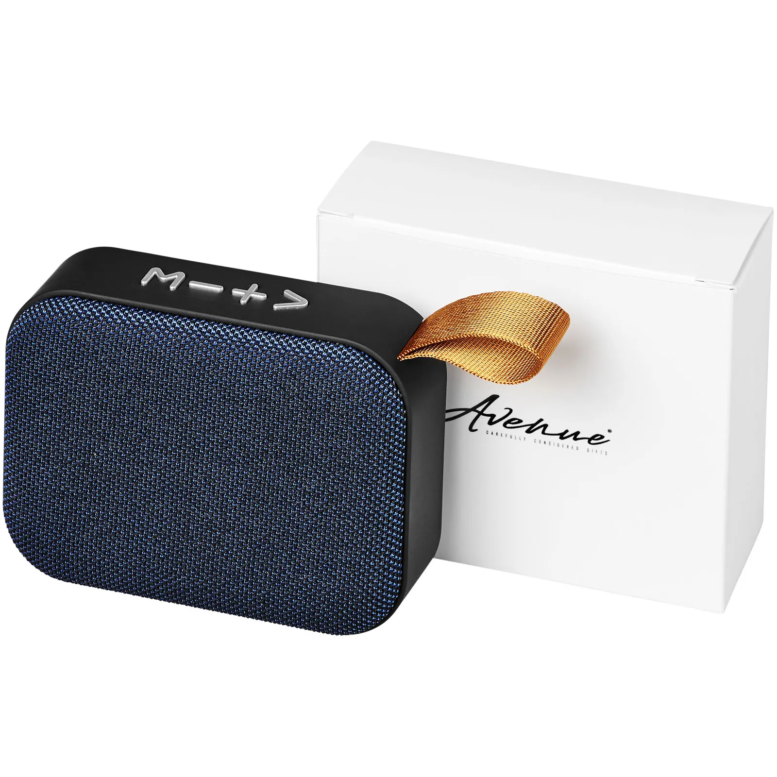 Fashion Bluetooth®-speaker van stof Koningsblauw
