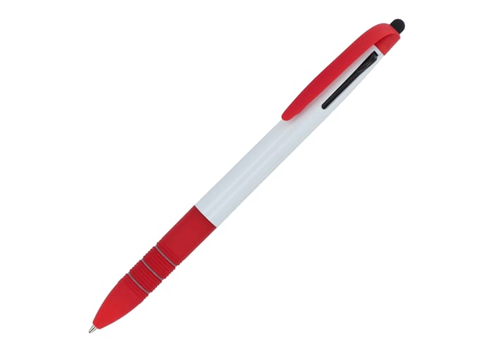 3-kleuren pen Berlijn Wit / Rood