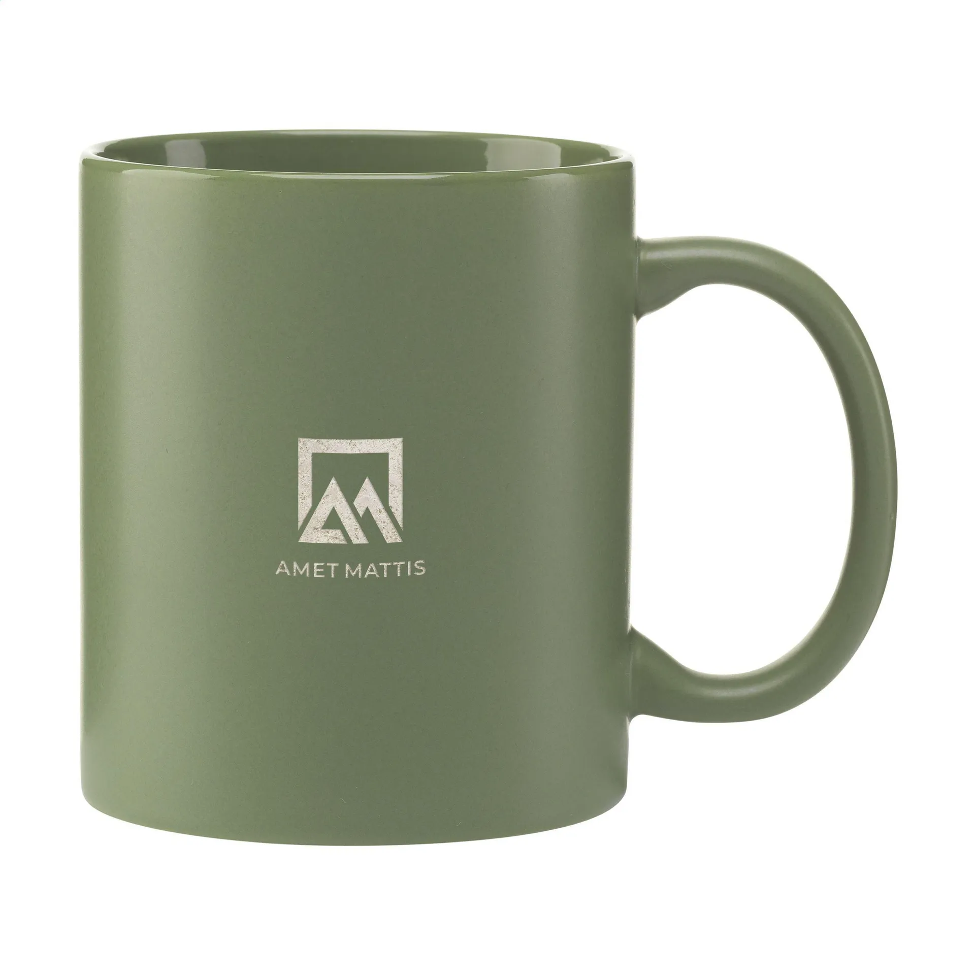 Kitty Mug Matt Black mok