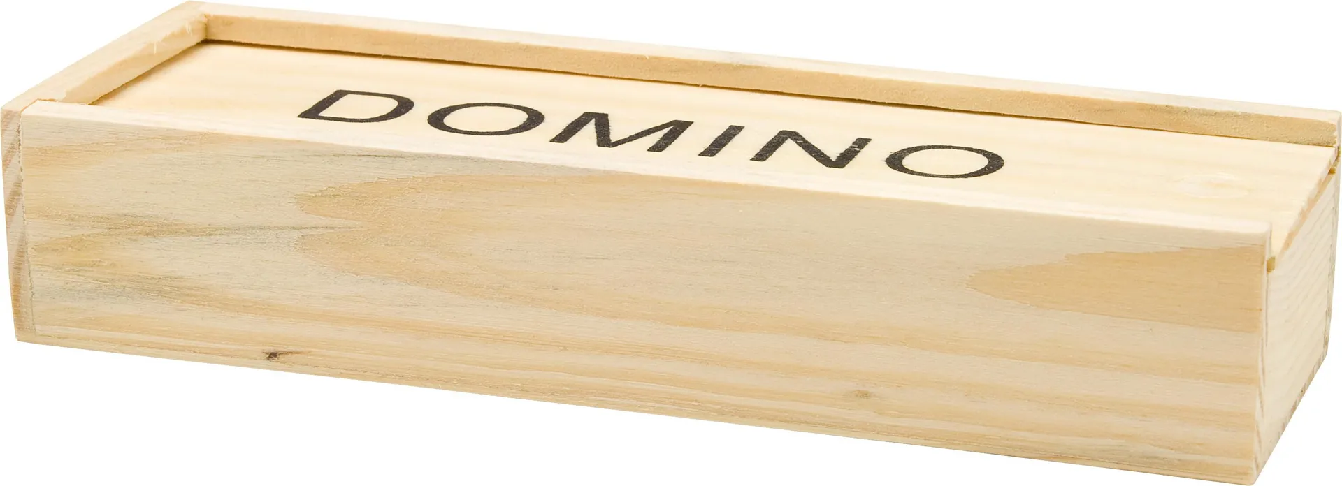 Domino-spel Enid | Gerecycled hout bruin