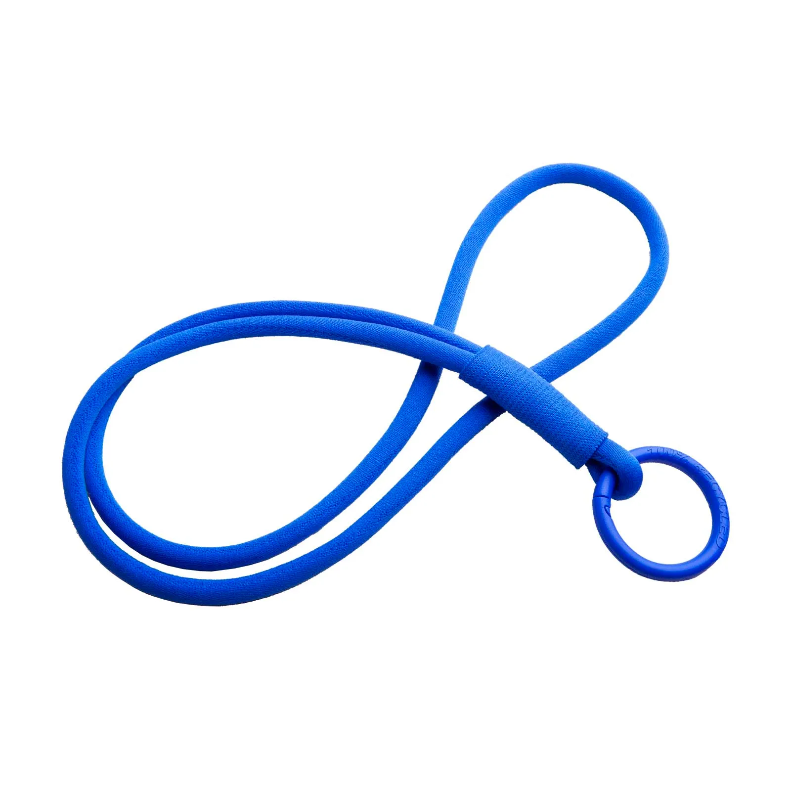 Tubyard lanyard met elastische buis Oceaanblauw