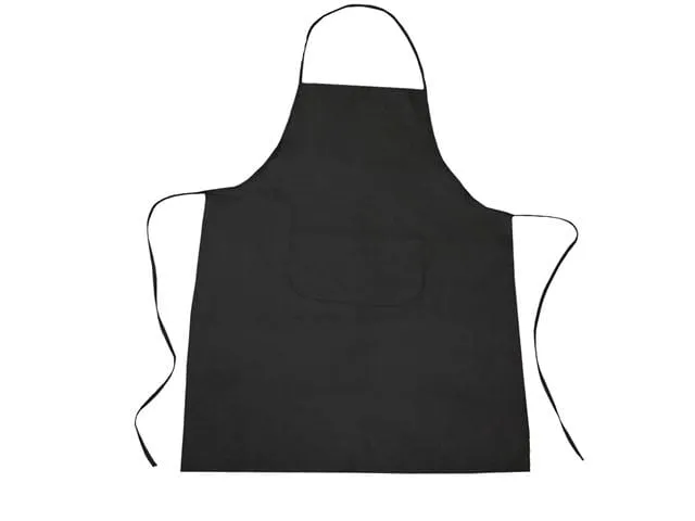 Promo halterschort 79x60 cm Zwart