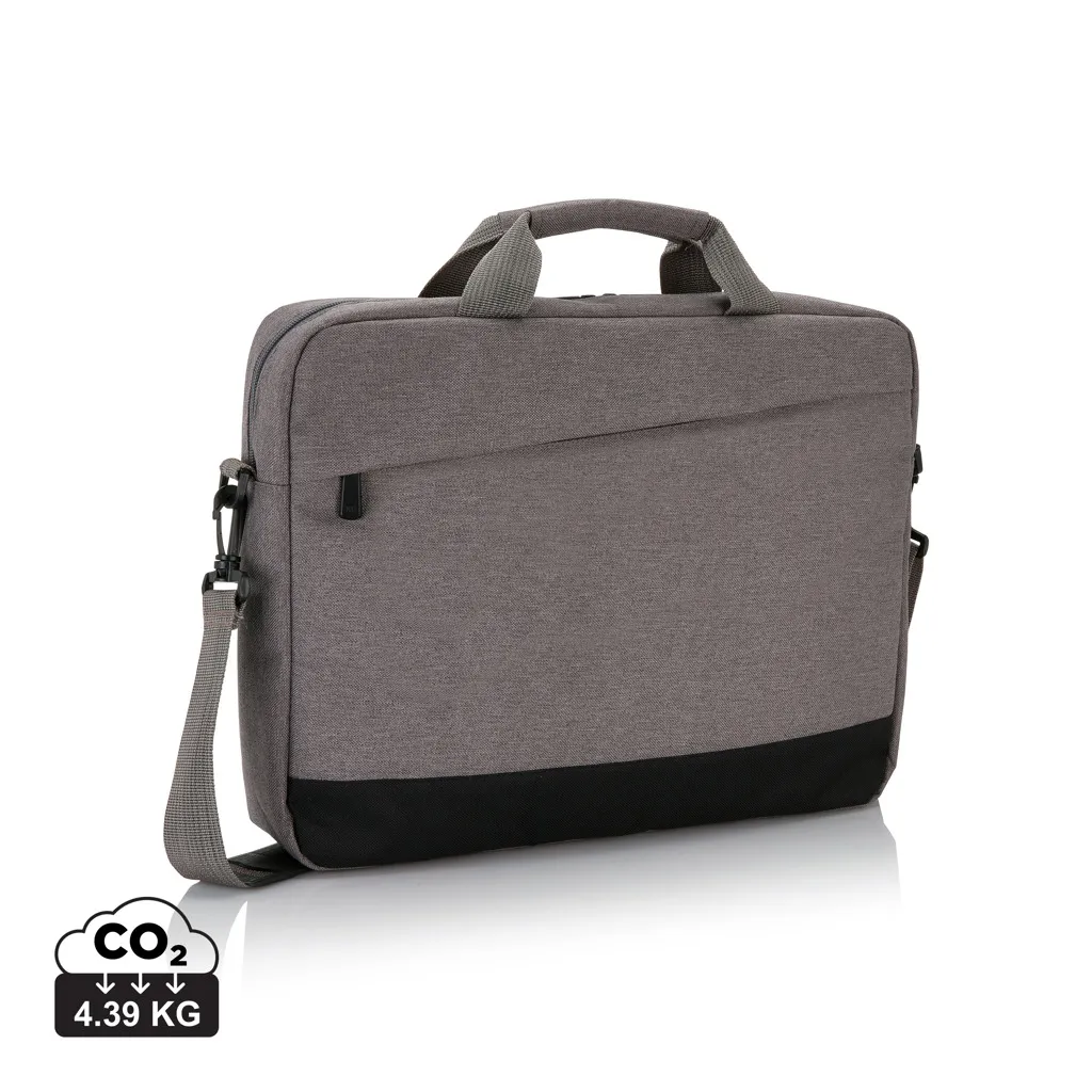 Trend 15” laptop tas PVC-vrij grijs