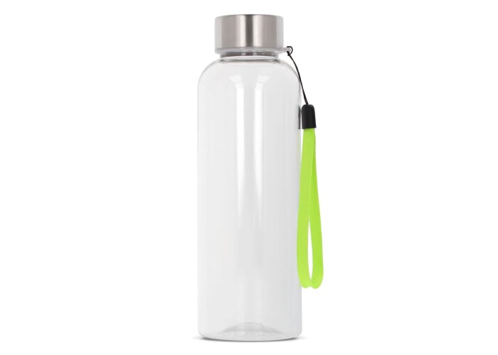 Waterfles Jude R-PET 500ml Transparant / Lichtgroen