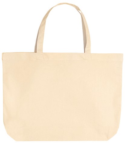 Luxury - Katoenen shopper - 48 x 36 x 10 cm