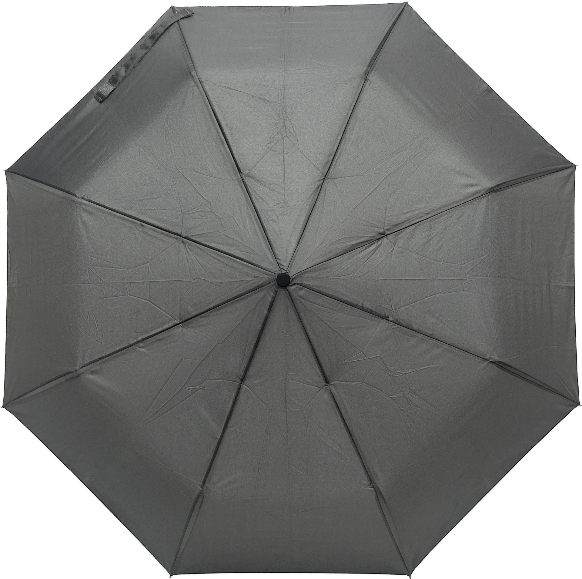 Paraplu Conrad | Pongé | Opvouwbaar | 21 inch zwart
