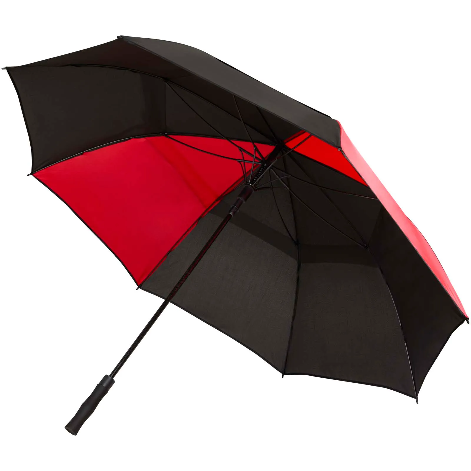 Jeff 30 inch winddichte golfparaplu Rood