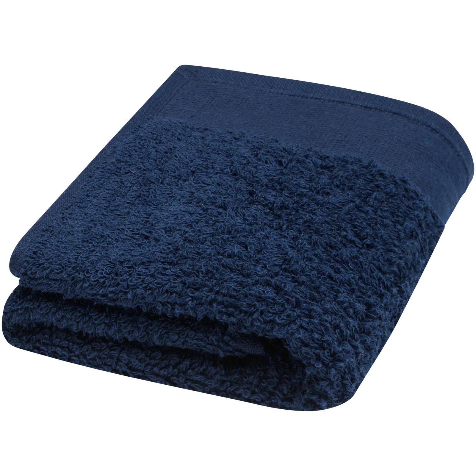 Chloe handdoek 30 x 50 cm van 550 g/m² katoen Marineblauw