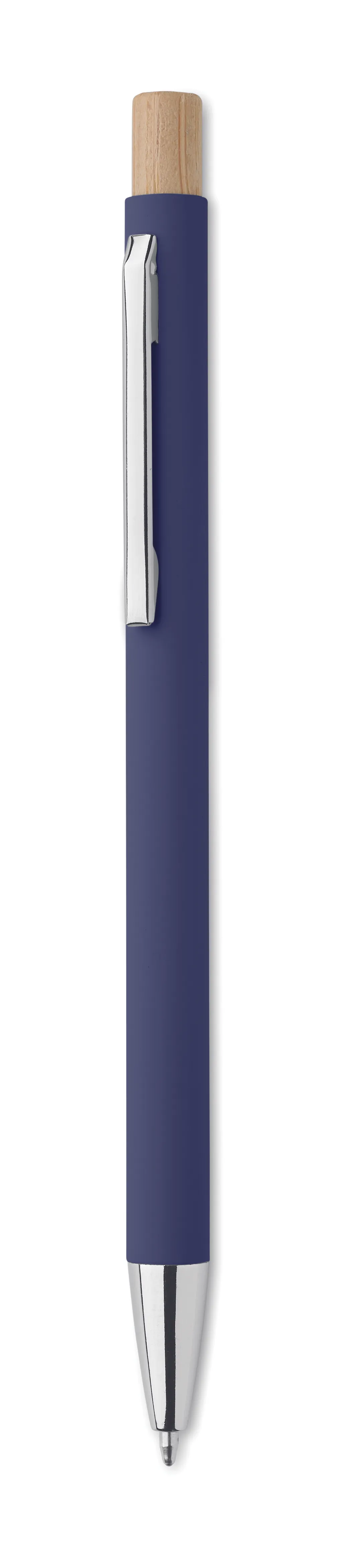 Gerecyclede aluminium balpen Blauw