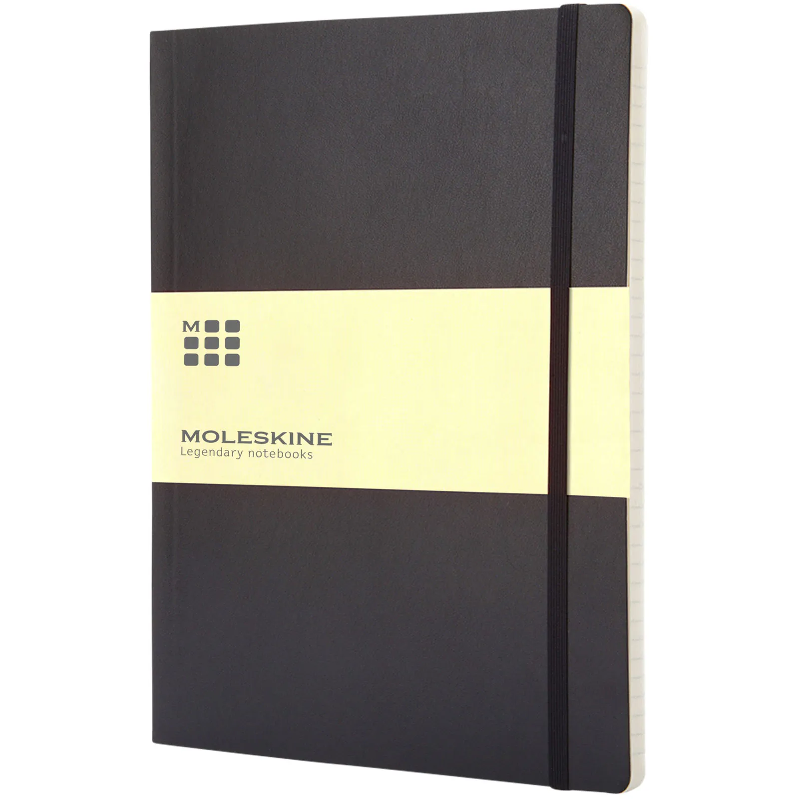 Moleskine Classic XL softcover notitieboek - gelinieerd Zwart