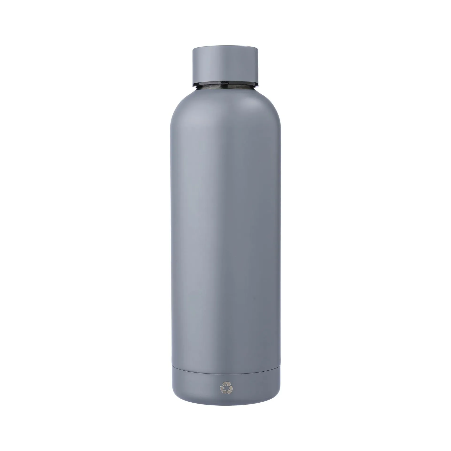 Geïsoleerde fles Isaiah | Gerecycled | 500 ml grijs