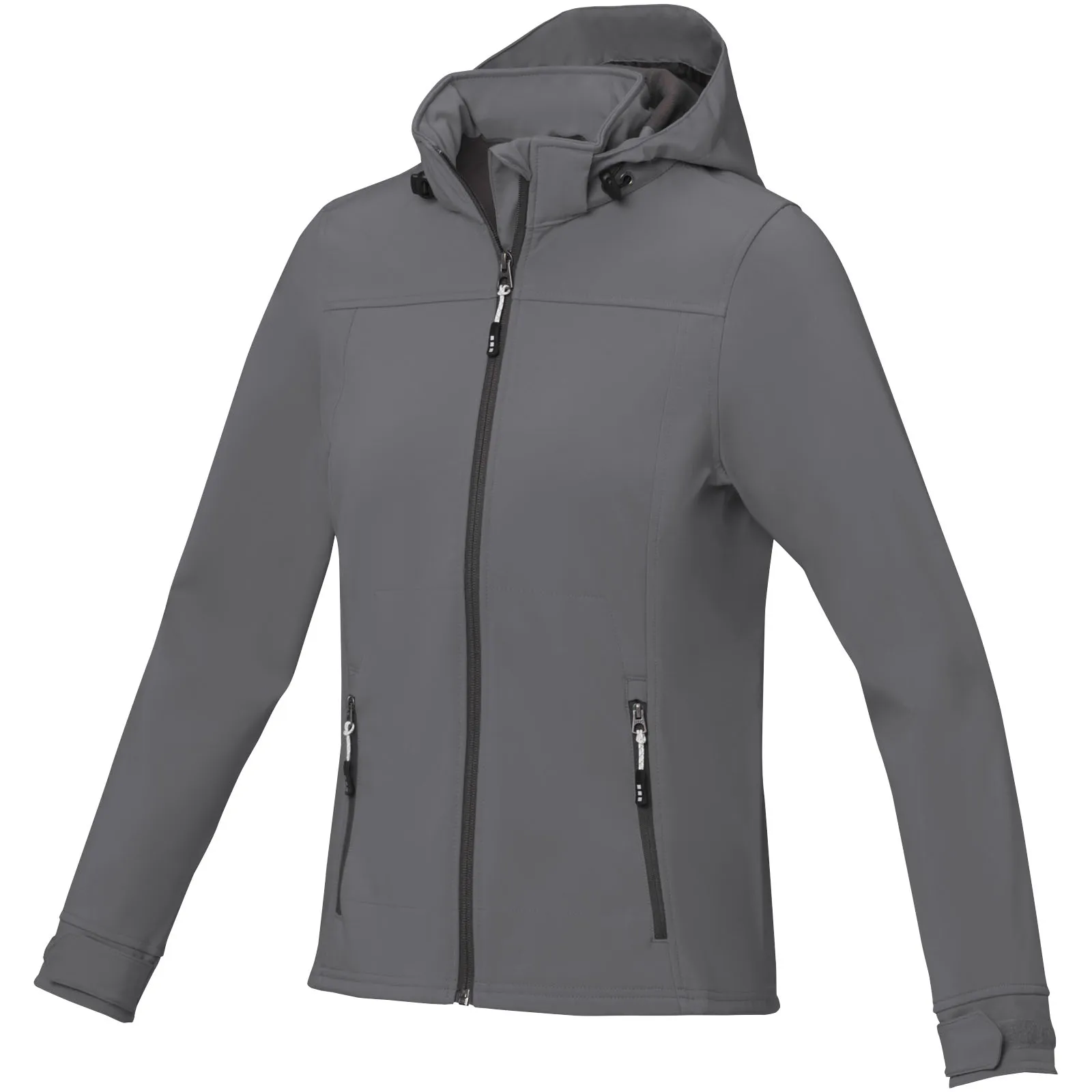 Langley softshell dames jas Staalgrijs