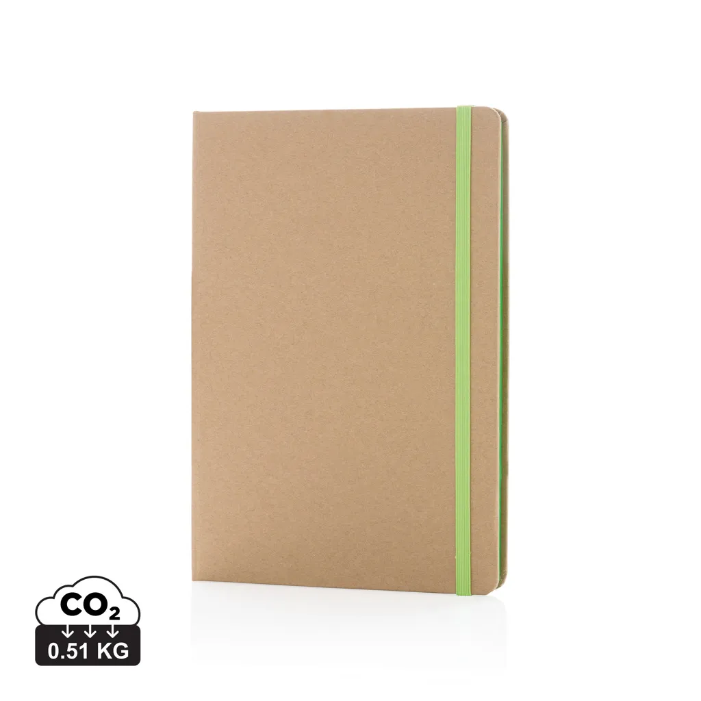 A5 kraft notitieboek groen