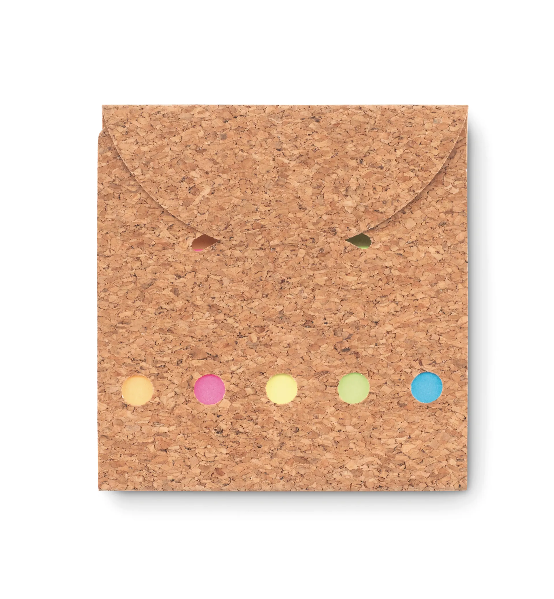 Memoboekje kurk Beige