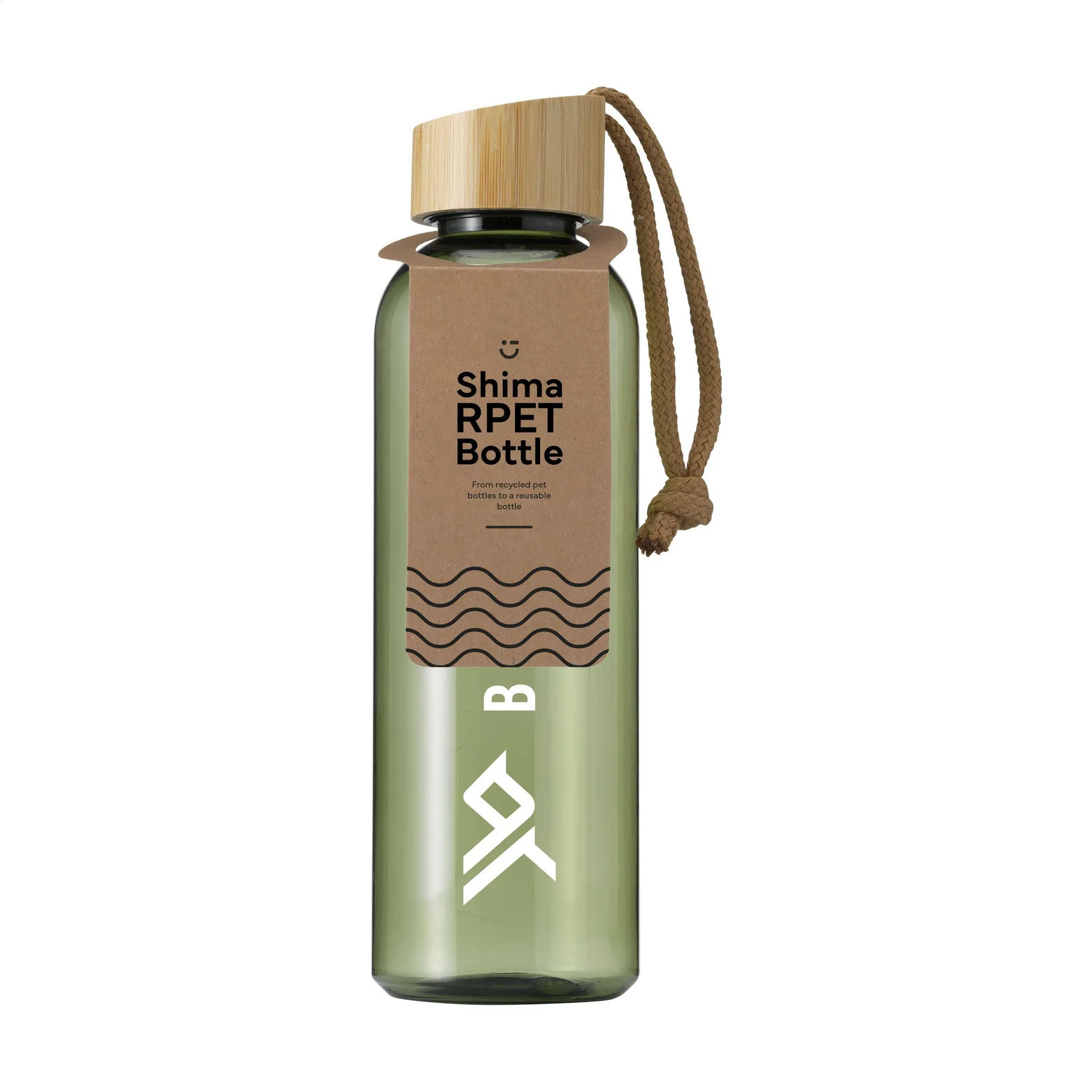 Shima RCS RPET Bottle 700 ml waterfles groen