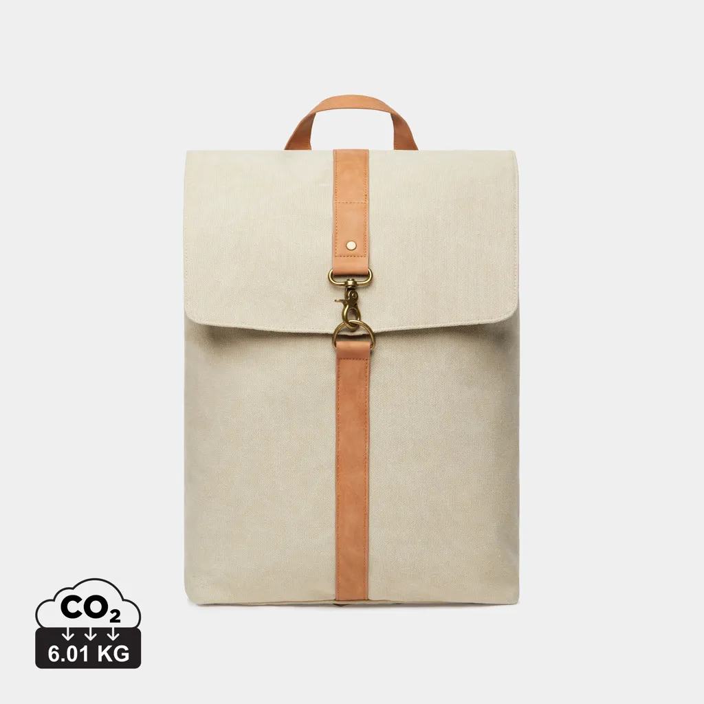 VINGA Bosler GRS rcanvas rugzak beige