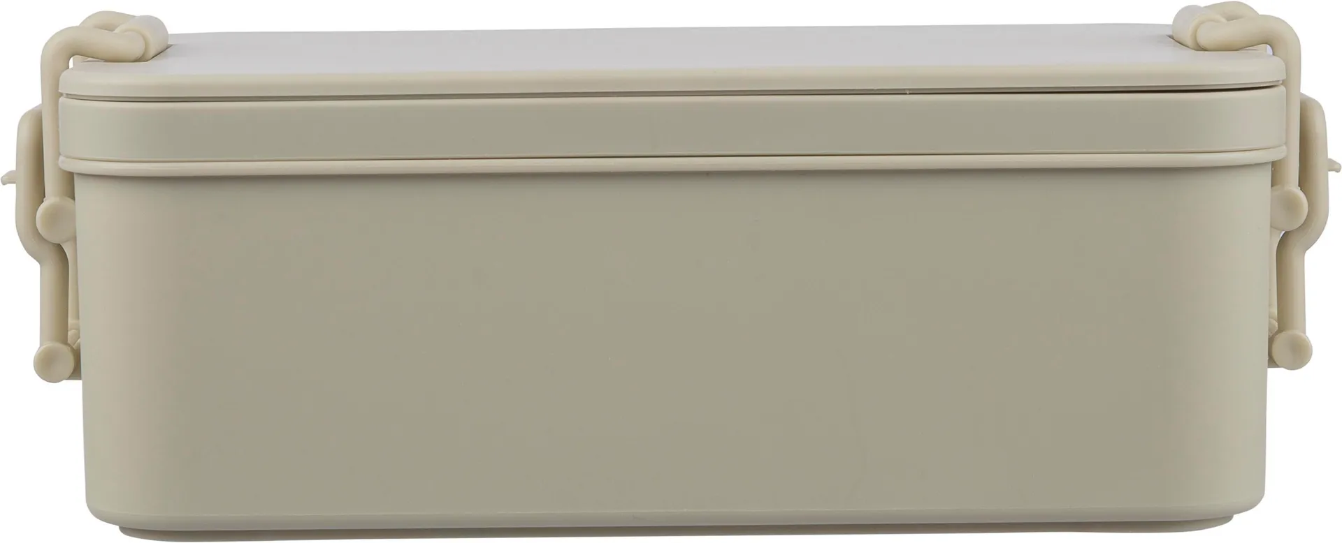 PP two-layer lunchbox Siena beige