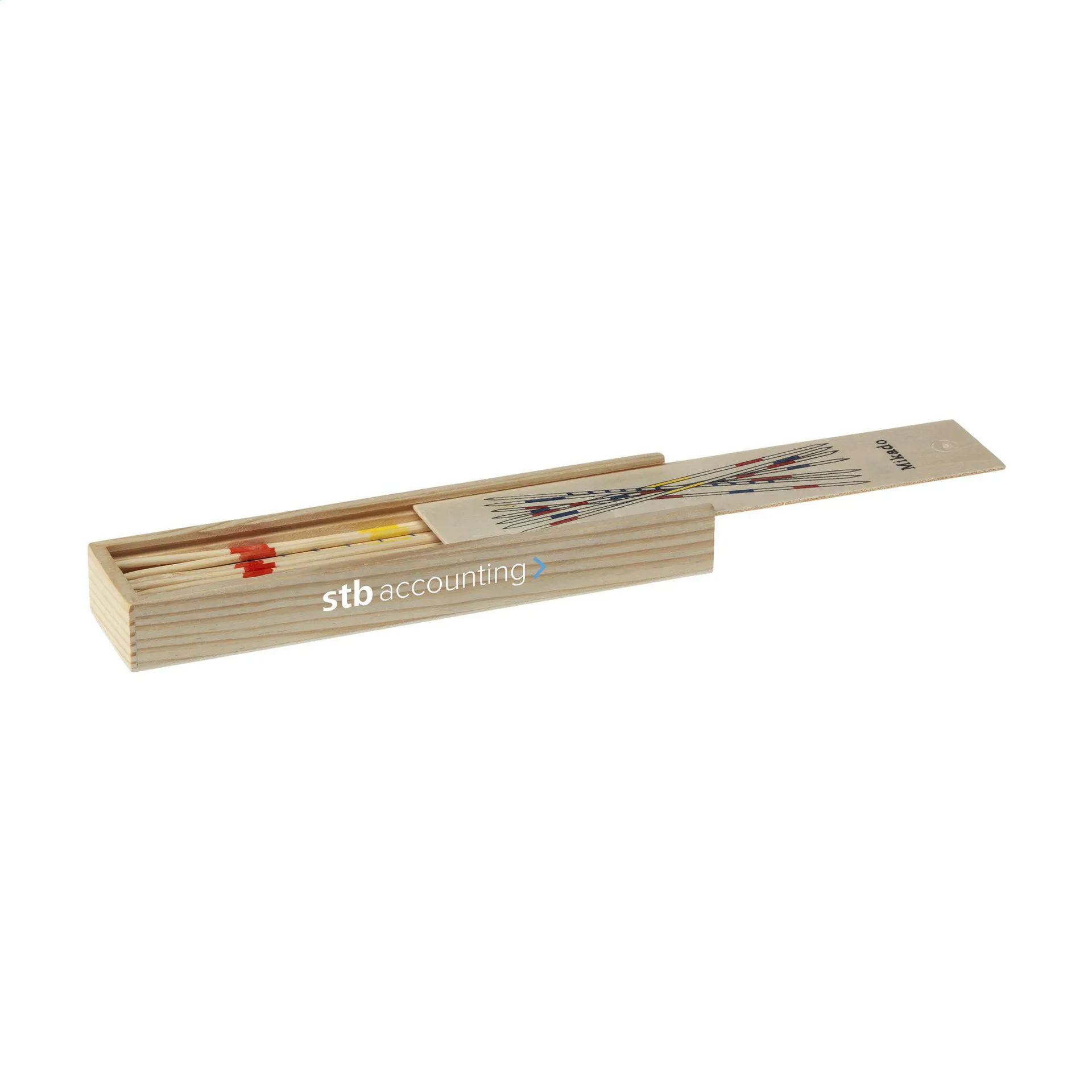 Mikado spel houtbruin