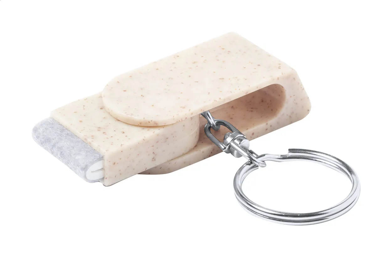 Elyra sleutelhanger/ mobiele telefoon houder natuurlijk