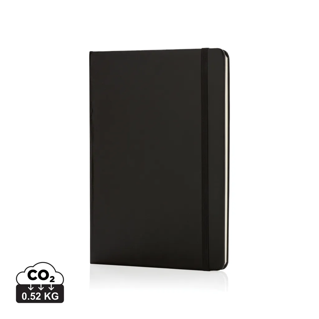A5 hardcover notitieboek zwart