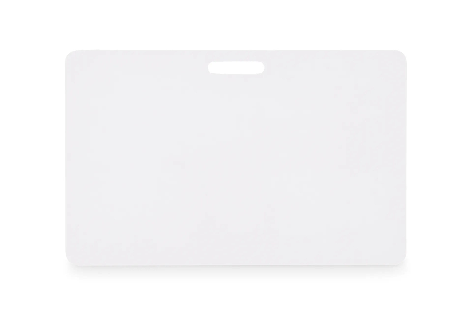 Lanyard badge 54 x 86mm Wit