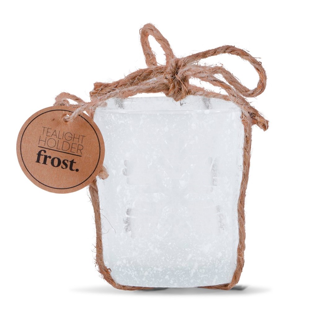 SENZA Theelichthouder Frost