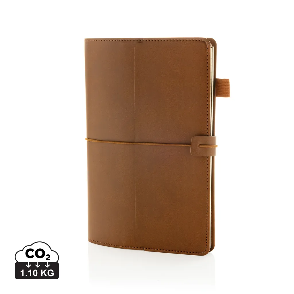 Daily Notes Binder 3-in-1 hervulbaar PU notitieboek bruin