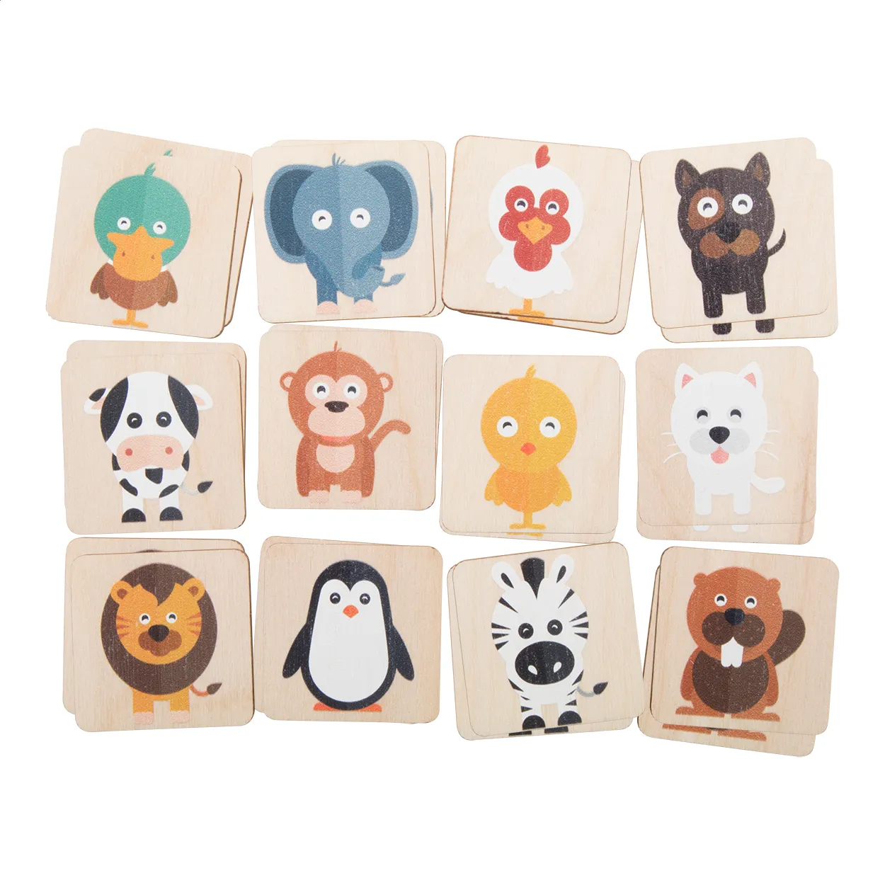 Immermor memory spel, dieren natuurlijk