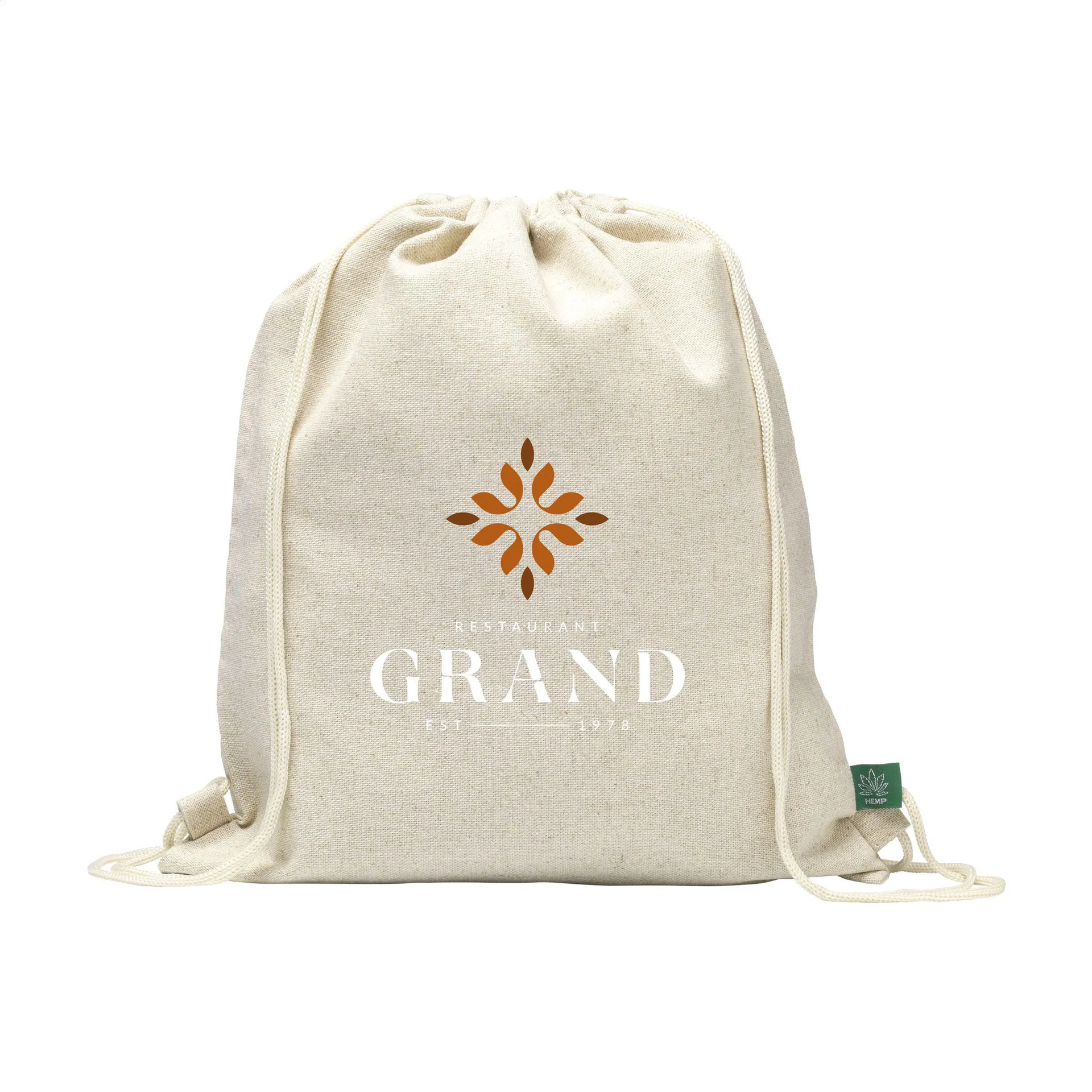 Hemp Backpack (250 g/m²) rugzak naturel