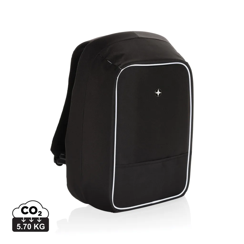Swiss Peak AWARE™ anti-diefstal 15,6" laptop rugzak zwart